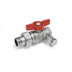 Giacomini - Vanne à purge Femelle - Mâle R259DS 1/2'F x 1/2'M