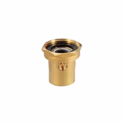 R252 ROBINET À BOISSEAU SPHÉRIQUE AVEC CAPUCHON R252 Y001 1''F X CAP. 1 1/2'' F GIACOMINI