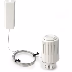 Tête thermostatique déportée Avec bulbe et commande à distance Giacomini R463X Pour utiliser l’énergie de chauffage seulement ...