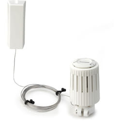 Giacomini - Tête thermostatique déportée Avec bulbe et commande à distance R463X 2 m