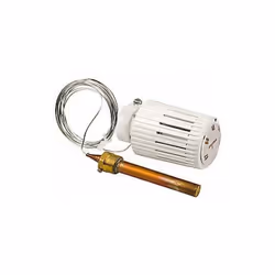 Tête thermostatique avec capteur à distance Bulbe liquide Giacomini R462LX Pour utiliser l’énergie de chauffage seulement là  ...