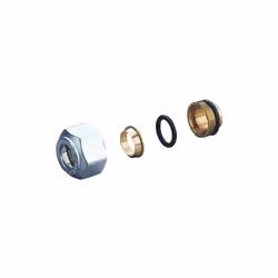 Diamètre: 16X12 mm - Nickelé et chromé - Fournisseur: GIACOMINI - Reference: R178X013 - - Raccords pour tube cuivre - Nickelé ...