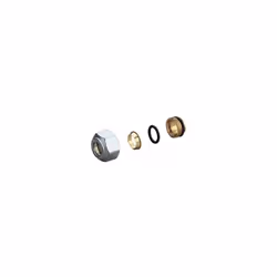 Diamètre 14 mm Poids net 0.049 kg Matière Laiton Teinte Chromé Type de produit Adaptateur cuivre Gamme R178 Durée de la garan ...