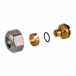 Anneau de séparation PTFE noir Température d'utilisation maximale : 110 ° C Pression de service maximale : 10 bar Ø 16 x 2 Al ...