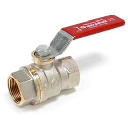 Giacomini - Vanne gaz à sphère carrée Dado® R950 1/2' - Rouge - rouge