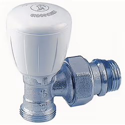R431 TG 1/2 18" - Fournisseur: GIACOMINI - Reference: R431X034 - - Robinet équerre R431TG "série alésage" thermostatisable pe ...