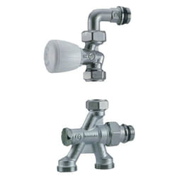 Robinet de radiateur monotube équerre 1/2 D16 - GIACOMINI - R436IX043