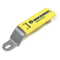 Giacomini - Poignée à levier jaune pour vannes à boisseau sphérique P31LGY 3/4' - 1' - 1 1/4'