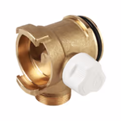 Collecteur modulaire Giacomini, raccord rapide pour installations sanitaires, avec vanne d'arrêt, en laiton. Taille DN25 x 16 ...