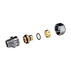Giacomini - Raccord raccord droit fileté 1/2 x 16x2 R187MX048