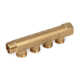 Giacomini - Collecteur modulaire installations sanitaires m/f 1 pouce x 16 4 raccords R580CY044