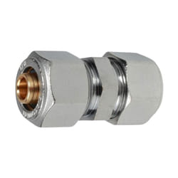Raccord droit Giacomini pour multicouche 20x2 mm laiton chromé R560MX057