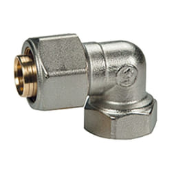 Giacomini - Raccord courbe 90°, fileté f multicouche 1/2x 16x2 R563MX048