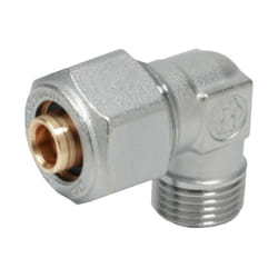 Giacomini - Raccord Coude 90° fileté m multicouche 3/4x 26x3 R562MX062
