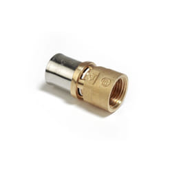 Raccord droit femelle à sertir Giacomini RM109 3/4"x(16x2)