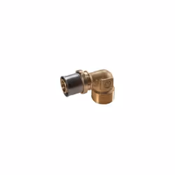 Raccord à sertir MULTIPRESS pour tuyau synthétique / tube multicouches ∙ modèle équerre ∙ filet extérieur x raccordement à se ...