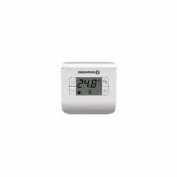 Thermostat d'ambiance électronique ∙ montage sur le mur ∙ alimentation avec 2 batteries AAA 1,5V ∙ plage de fonctionnement 2° ...