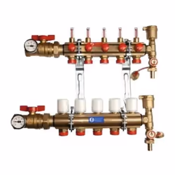 Description générale Le collecteur KITR553FK est un kit prémonté avec débitmètre, conçu pour les systèmes de chauffage par le ...
