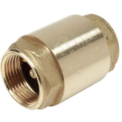 Clapet anti-retour à disque en laiton Giacomini R60 1 1/4'