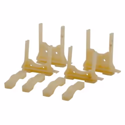 Supports Giacomini pour collecteurs R580-R585, pour barres dimensions3/4x16, avec entraxe de 35 mm. Fabriqué en plastique Le  ...