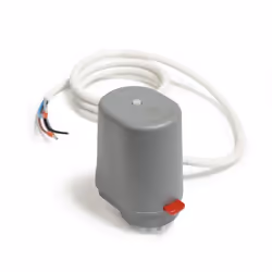 Tête électrothermique. Avec indicateur de position d'ouverture. Raccord rapide,