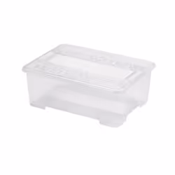 Heidrun 7203, Boîte de rangement, Translucide, Rectangulaire, Monochromatique, 380 mm, 280 mm