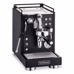 Smeg Mini Cellini, Machine à expresso, 2,9 L, Café moulu, 1400 W, Noir, Acier inoxydable