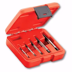 Usag 458 S5, Ensemble extracteur de vis, Sulfate de chondroïtine, Rouge, M10, M11, M14, M16, M18, M4, M5, M6, M7, M8, 2.7 mm, ...
