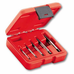 Usag 458 S5 5 pièce(s) Ensemble extracteur de vis Rouge M10, M11, M14, M16, M18, M4, M5, M6, M7, M8