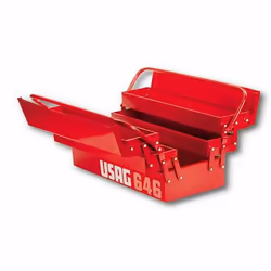 Usag 646/5LV, Rouge, Acier, 537 x 207 x 100 mm