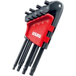 Usag - 280 LTSTX/S8 Jeu de 8 clés mâles longues à tête sphérique Torx