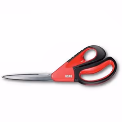 Usag 210 C, Adulte, Découpe droite, Unique, Noir, Rouge, Acier inoxydable, Universel