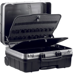 001 trv Valise à roulettes Porte-Outils Polypropylène 465x352x255 mm Vide - Usag