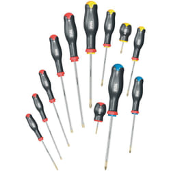 324 SH12 Jeu de 12 Tournevis Vis Fendues Empreinte Croix - Usag