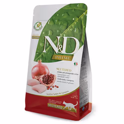 Farmina Pet Food N&D Prime, Adulte, Poulet, Grenadier, 5 kg, Sans grain, Sans arômes alimentaires, Antioxydants inclus