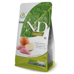 Farmina Pet Food N&D Prime croquette pour chat 5 kg Adulte Pomme, Sanglier
