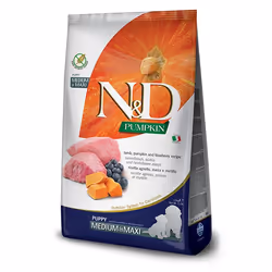 Farmina Pet Food 8010276033246, Chiot, Myrtille, Agneau, 2,5 kg