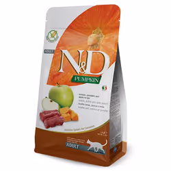 Farmina Pet Food N&D Pumpkin, Adulte, Pomme, Gibier, 1,5 kg, Sans grain, Sans gluten, Antioxydants inclus