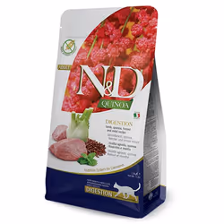Farmina Pet Food N&D Quinoa, Adulte, Agneau, 1,5 kg, Sans grain, Sans arômes alimentaires, Antioxydants inclus