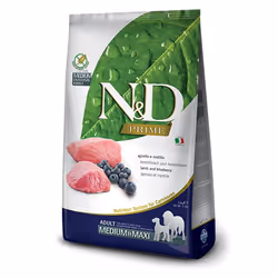 Farmina Pet Food 8010276036117, Adulte, Myrtille, Agneau, 12 kg