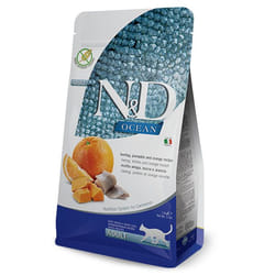 Farmina Pet Food HERRING, PUMPKIN & ORANGE ADULT croquette pour chat 1,5 kg Adulte Hareng