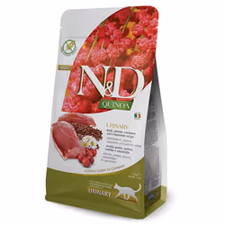 Farmina Pet Food N&amp;D CAT QUINOA URINARY DUCK 5 KG, Adulte, Canard, 5 kg, Sans grain, Sans arômes alimentaires, Antioxydan ...