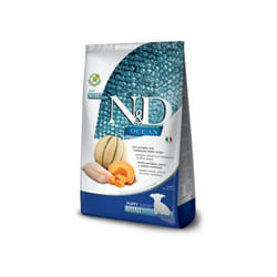 Farmina - n&d Ocean Dog Morue, Citrouille, Cantaloup Melon Puppy Mini - nourriture sèche pour chiens - 2,5 kg