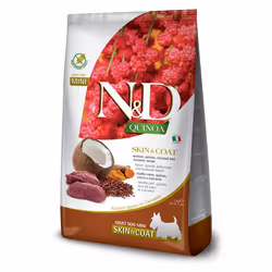 Farmina Pet Food N&amp;D Quinoa, Adulte, Mini (5 - 10kg), Gibier, 2,5 kg