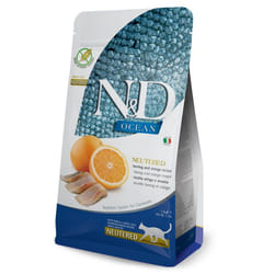Farmina Pet Food N&D Ocean croquette pour chat 1,5 kg Adulte Hareng