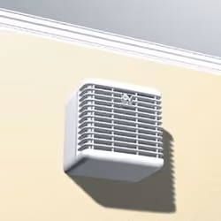 Vortice Vort Press 110 LL, Blanc, Plafond, Mur, 30 dB, 9,7 cm, 110 m³/h, 40°