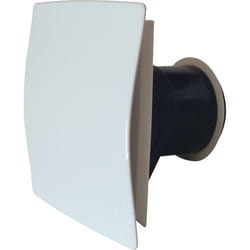 Vortice - Bouche fixe d'extraction design Axelair - Carrée - Diamètre 125 mm