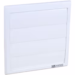 Grille à volets de surpression anti-retour à collerette - Blanc Pour modèle Ø200