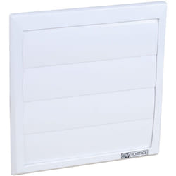 Grille à volets de surpression anti-retour à collerette - Blanc Pour modèle Ø250