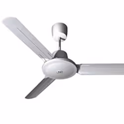 Vortice Nordik Evolution R 120/48", Ventilateur à lame domestique, Blanc, Plafond, Acier galvanisé, Polyester, 49,1 dB, 198 t ...